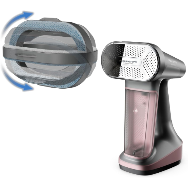 ROWENTA PURE FORCE 3 IN 1 STEAMER / CLOTH STEAMER (USED, NO BOX, MISSING PARTS)