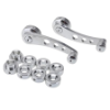 Image 1 : ZCARGEL WINDOW CRANK, CAR WINDOW HANDLE ALLOY WINDOW HANDLE CAR RISER WINDER CRANK HANDLE