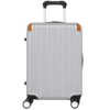 Image 1 : SWISS MILITARY CARRY ON LUGGAGE CHROME SILVER -U