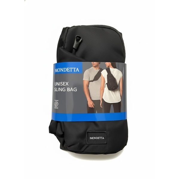 MONDETTA UNISEX MESSENGER / SLING BAG-OUTDOOR-SPORT-TRAVEL-MULTICOMPARTMENT LTWT