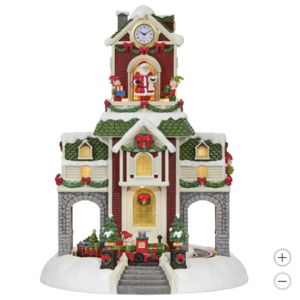 SANTA'S WORKSHOP WITH MUSIC