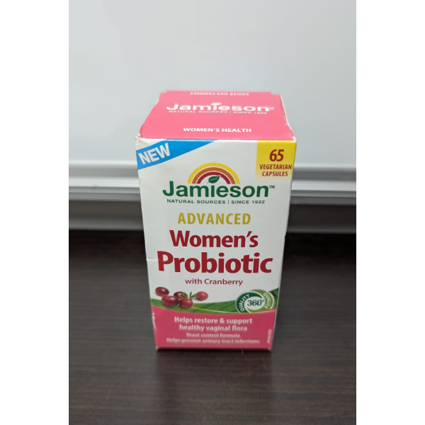 JAMIESON ADVANCED WOMEN'S PROBIOTIC WITH CRANBERRY