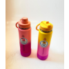 Image 3 : THERMOFLASK DOUBLE-WALL VACUUM INSULATED STAINLESS STEEL WATER BOTTLES, 710 ML, PINK AND YELLOW -U