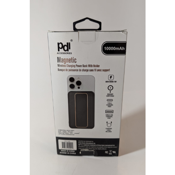 PDI ACCESSORIES WIRELESS CHARGING POWER BANK WITH HOLDER -N