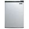 Image 1 : MAGIC CHEF 2.6 CU. FT. MINI FRIDGE IN STAINLESS LOOK, ENERGY STAR (REFURBISHED)