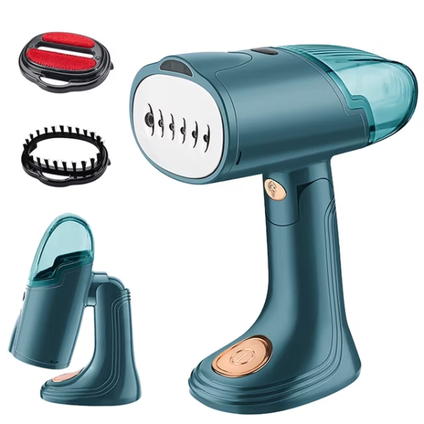 STEAMER FOR CLOTHES PORTABLE HANDHELD 128ML CAPACITY 1500W STRONG PENETRATING STEAM -N