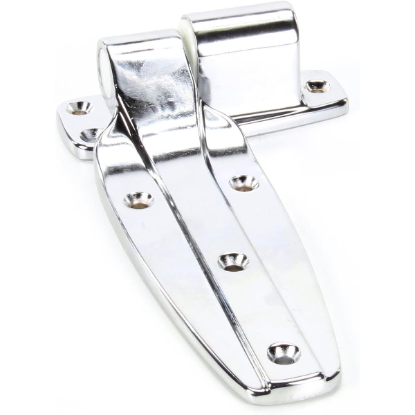 FLUSH HINGE, CHROME -N