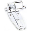 Image 1 : FLUSH HINGE, CHROME -N