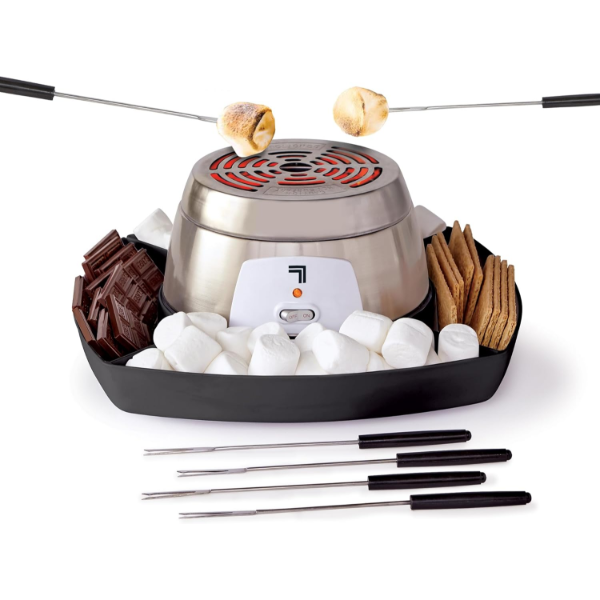 SHARPER IMAGE ELECTRIC TABLETOP S'MORES MAKER FOR INDOORS
