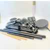 Image 2 : ALESIS NITRO MAX KIT COMPACT ELECTRIC DRUM KIT WITH QUIET MESH PADS -N