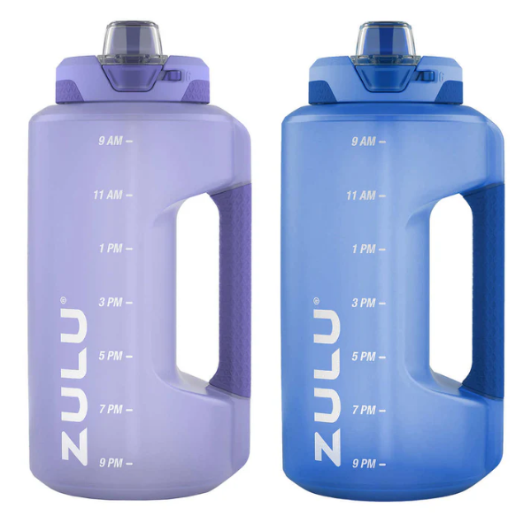 ZULU - SET OF 2 HALF GALLON WATER BOTTLES (USED)