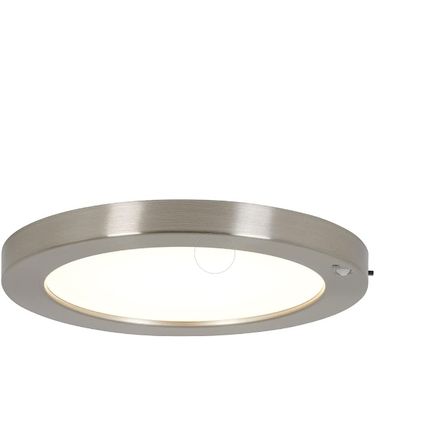 ARTIKA LUMO 8-INCH 2-LIGHT BRUSHED NICKEL INTEGRATED LED CLOSET LIGHT -N
