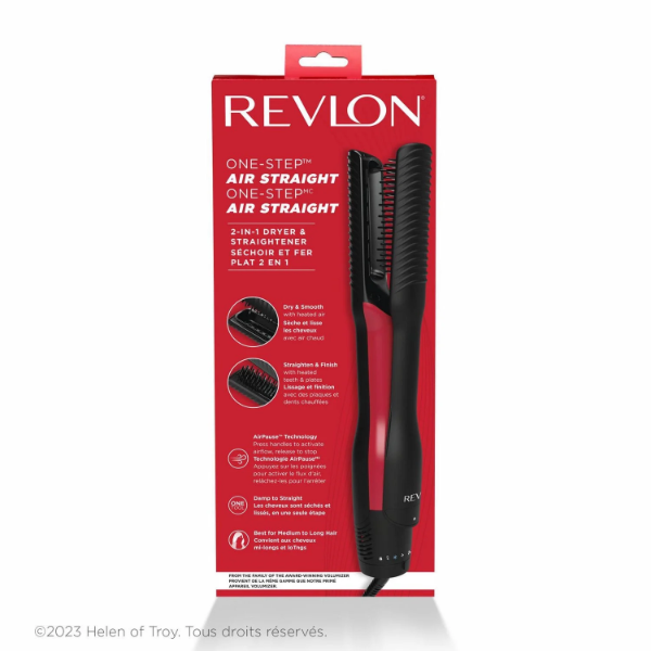 REVLON ONE-STEP™ AIR STRAIGHT 2-IN-1 DRYER AND STRAIGHTENER