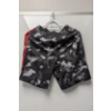 Image 3 : ADIDAS SHORTS YOUTH BLACK GREY CAMO PULL ON ACTIVE SIZE 16 -N