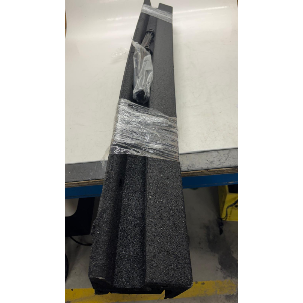 ECO BORDER 3" X 48" BLACK RUBBER NO DIG LANDSCAPE EDGING -SUMP