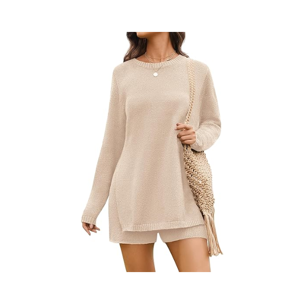 NENONA WOMEN'S SPRING SUMMER 2 PIECE OUTFITS LONG SLEEVE