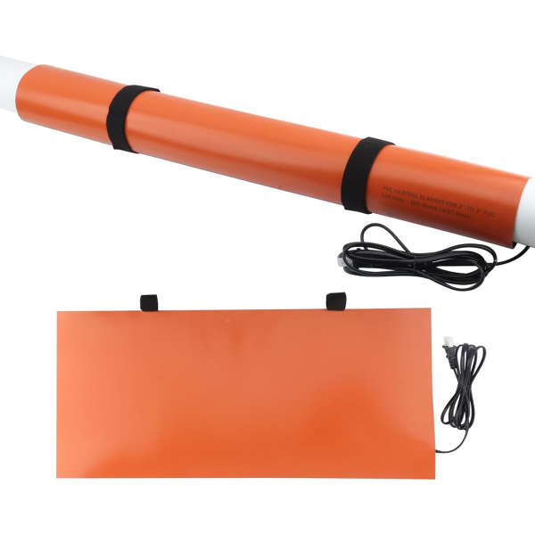 PVC HEAT BLANKET FOR 3-1/2" TO 4" PVC CONDUIT,120 VOLTS,1300 WATTS -N