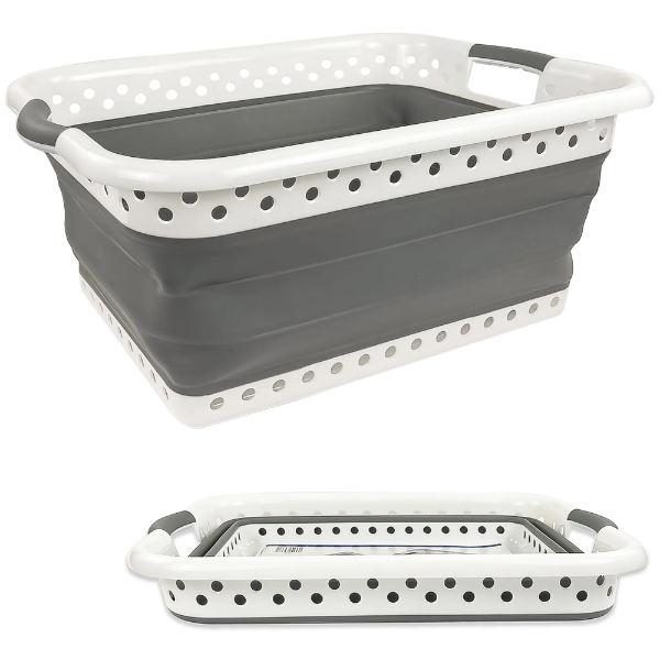67L LARGE COLLAPSIBLE LAUNDRY BASKET -U