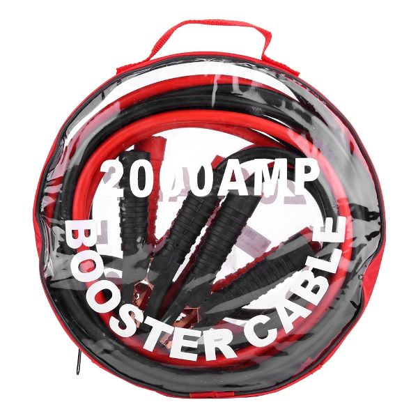 BATTERY LINE,1 PAIR OF 12V EMERGENCY BOOSTER CABLE BATTERY BOOSTER CABLE PROFESSIONAL GRADE (NEW)