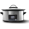 Image 1 : CROCK-POT SLOW COOKER WITH MYTIME ADJUSTING COOK CYCLE | 6-QUART PROGRAMMABLE SLOW COOKER FOR 7+
