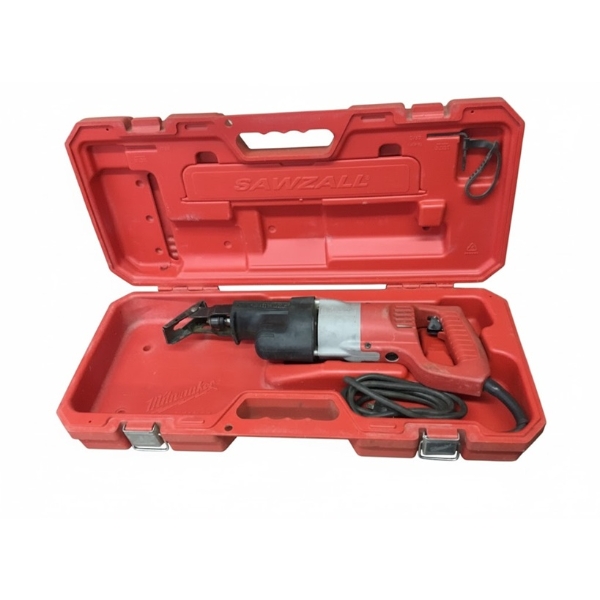 MILWAUKEE 6509-31 12 AMP SAWZALL RECIPROCATING SAW KIT