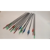 Image 2 : 20INCH CARBON CROSSBOW ARROWS GREEN (DIFFERENT COLORS) (10 PCS ONLY)