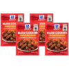Image 1 : MCCORMICK, SLOW COOKER SAVORY POT ROAST SEASONING MIX, 1.3 OZ (PACK OF 4)