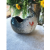 Image 1 : CERAMIC VASE  - 6 INCHES HEIGHT AND 6 INCHES OPENING