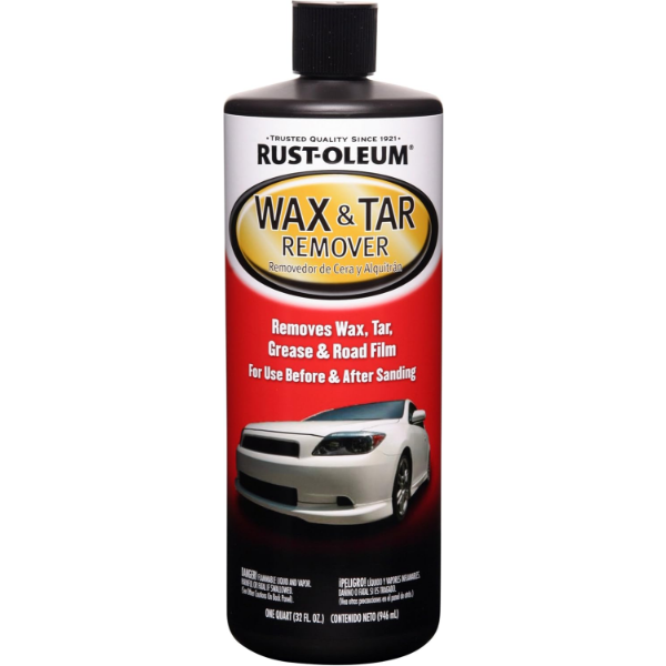 RUST-OLEUM AUTOMOTIVE 32-OUNCE WAX AND TAR REMOVER QUART (USED)
