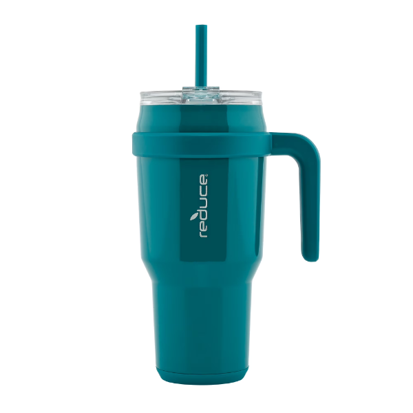 REDUCE VACUUM INSULATED STAINLESS STEEL COLD1 40OZ TUMBLER WITH HANDLE (USED)
