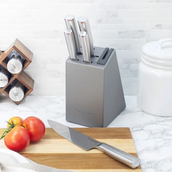 KITCHENAID KNIFE BLOCK SET, 6-PIECES
