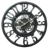 Image 1 : HOMETRENDS SKELETON WALL CLOCK, 22" GEAR CLOCK