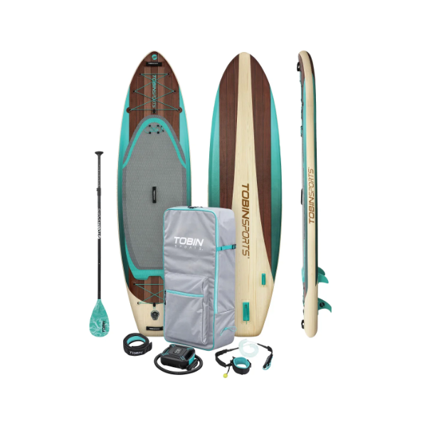 TOBIN SPORTS ENDEAVOR ELITE INFLATABLE STAND-UP PADDLEBOARD SET 3.40 M (11 FT) (SLIGHTLY USED)
