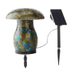 Image 1 : AURORA LIGHTING SOLAR MOSAIC MUSHROOM LIGHT (USED)