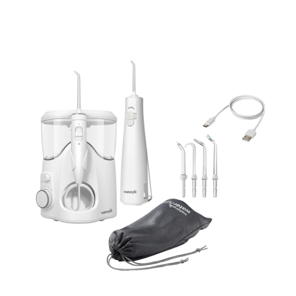 WATERPIK ULTRA PLUS & CORDLESS ENHANCE WATER FLOSSER COMBO PACK -SU