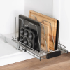 Image 1 : RICHELIEU ADJUSTABLE PULL OUT PAN DIVIDER MAXIMIZE KITCHEN STORAGE AND ORGANIZATION (SLIGHTLY USED)