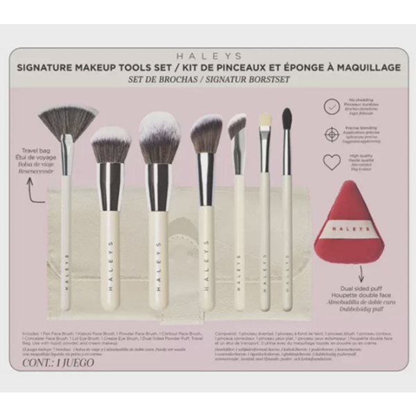 Haleys Signature Makeup Tools Set