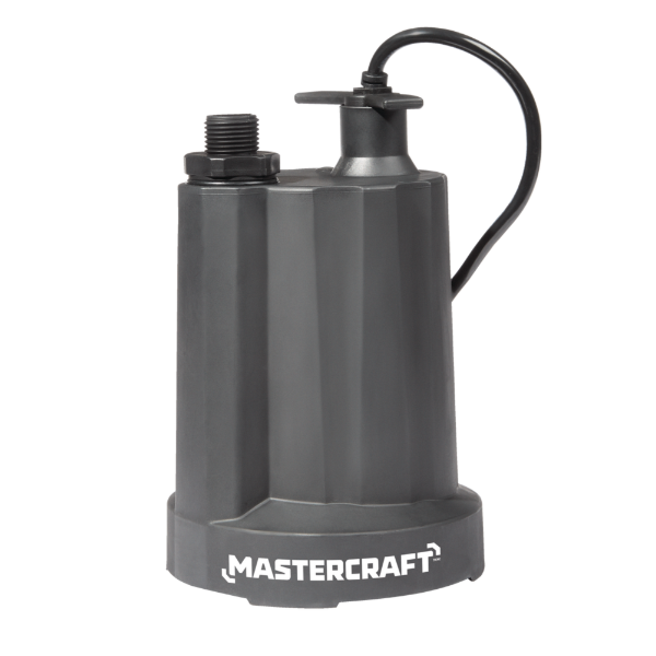 MASTERCRAFT ELECTRIC SUBMERSIBLE UTILITY PUMP, 1/3