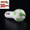 Image 1 : 20 PCS SMART FOOTBALL STYLE USB CAR CHARGER 5V 2A ADAPTER (10 PCS)