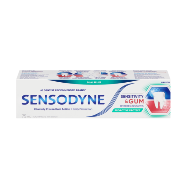 Sensodyne Sensitivity & Gum Clean & Fresh reverses gingivitis toothpaste 75ml