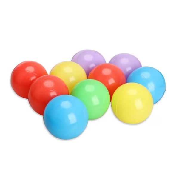 Assorted Colored Plastic Balls
