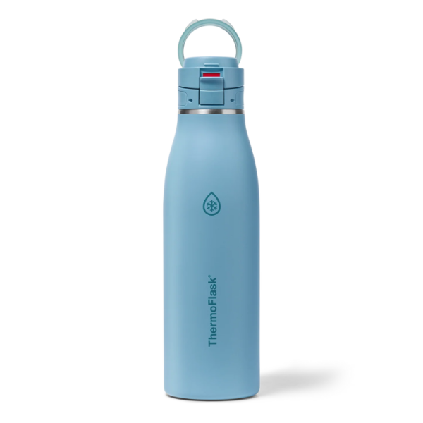 THERMOFLASK 740 ML (25 OZ) STAINLESS STEEL BOTTLE, 2-PACK (SLIGHTLY USED)