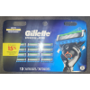 Image 1 : GILLETTE PROGLIDE RAZOR BLADES FOR MEN - 12 REFILL CARTRIDGES 