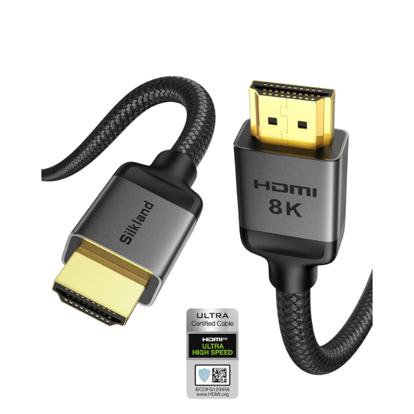 SILKLAND CERTIFIED LONG 10K 8K HDMI 2.1 CABLE 25FT