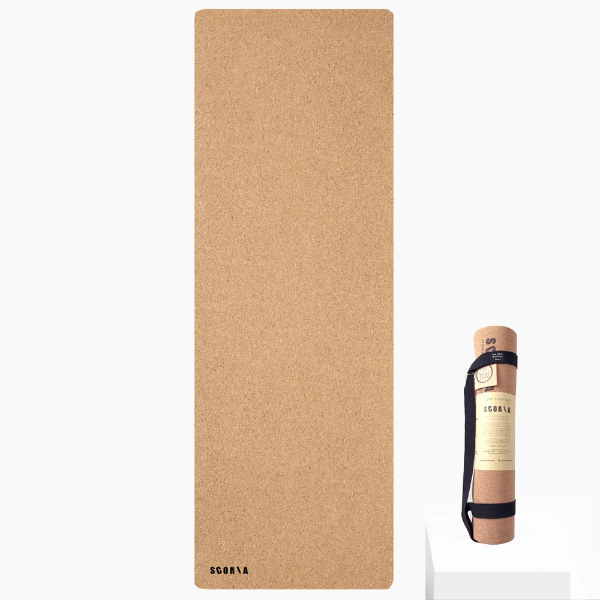 SCORIA STANDARD ESSENTIAL CORK YOGA MAT 70.5 X 25.5 (SLIGHTLY USED)