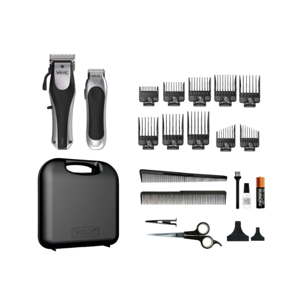 WAHL PRO SERIES MULTI-CUT CORD & CORDLESS COMPLETE HAIRCUTTING KIT (USED)