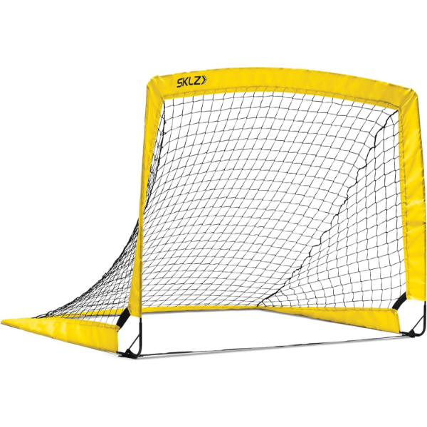 SKLZ YOUTH SOCCER NET BLACK/YELLOW, 4-FOOT X 3-FOOT