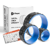 Image 1 : LIFEPRO YOGA WHEEL 3-SET: BACK, NECK & SPINE ALIGNMENT & RELIEF ROLLER