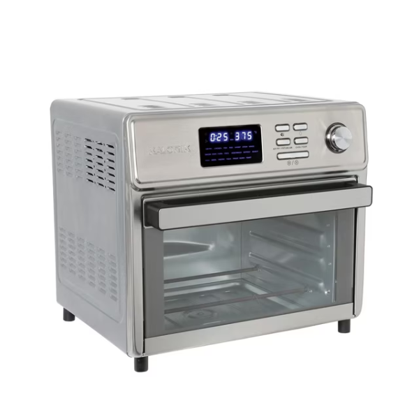 KALORIK MAXX 26QT AIR FRYER OVEN WITH 21 PRESETS 500F SEARING TEMP AND 5 ACCESSORIES -SU, HAVE A DMG