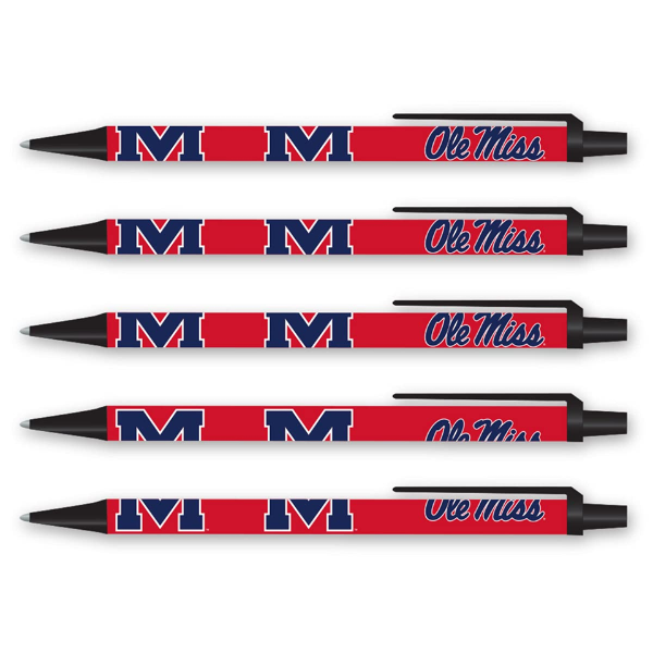 MISSISSIPPI REBELS PEN (5 PACKS)